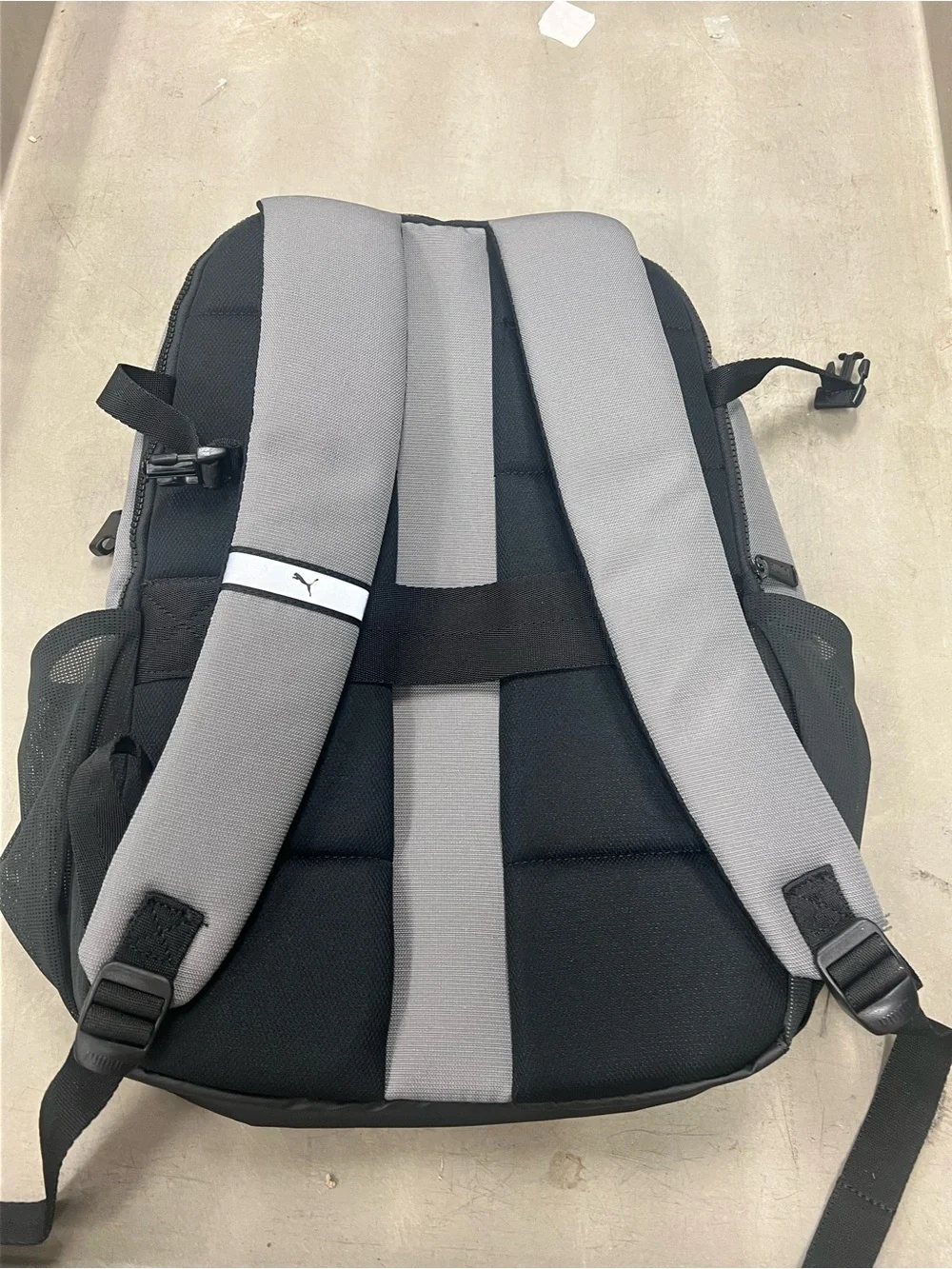 Puma Gray and Black Men's Everyday Backpack